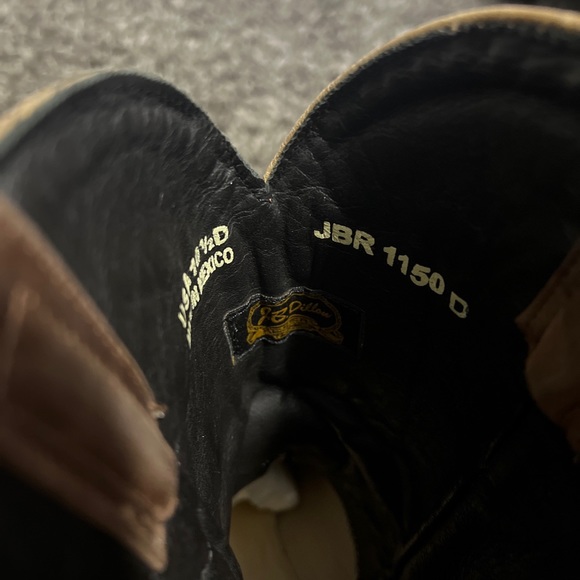 JB Dillion cowboy boots size 10.5 - Picture 7 of 9